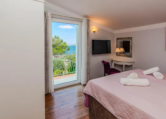 펜션 My Dalmatia - Sea View Danica With Private Pool 마슬레니차